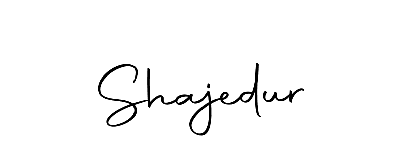 Create a beautiful signature design for name Shajedur. With this signature (Autography-DOLnW) fonts, you can make a handwritten signature for free. Shajedur signature style 10 images and pictures png