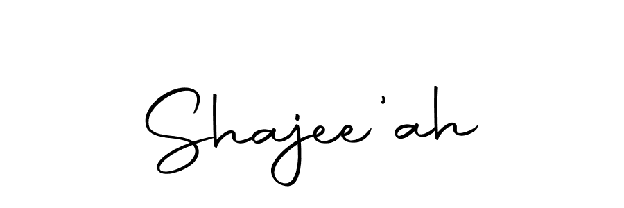 Also we have Shajee'ah name is the best signature style. Create professional handwritten signature collection using Autography-DOLnW autograph style. Shajee'ah signature style 10 images and pictures png