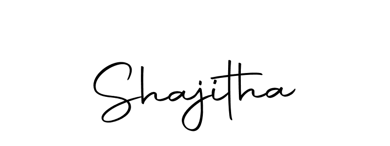 Shajitha stylish signature style. Best Handwritten Sign (Autography-DOLnW) for my name. Handwritten Signature Collection Ideas for my name Shajitha. Shajitha signature style 10 images and pictures png