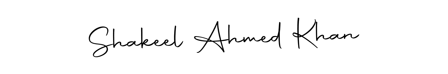 Make a beautiful signature design for name Shakeel Ahmed Khan. Use this online signature maker to create a handwritten signature for free. Shakeel Ahmed Khan signature style 10 images and pictures png