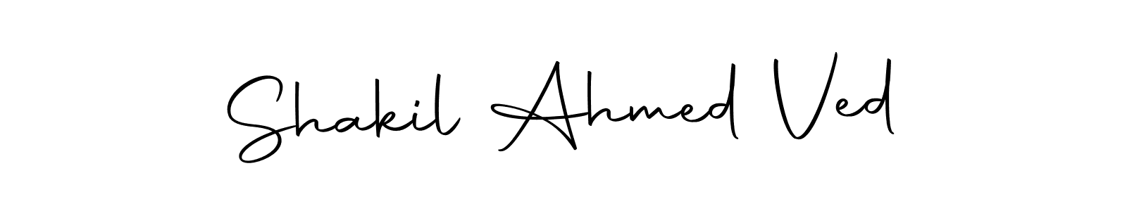 Also You can easily find your signature by using the search form. We will create Shakil Ahmed Ved name handwritten signature images for you free of cost using Autography-DOLnW sign style. Shakil Ahmed Ved signature style 10 images and pictures png