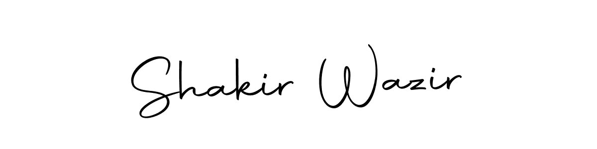 Design your own signature with our free online signature maker. With this signature software, you can create a handwritten (Autography-DOLnW) signature for name Shakir Wazir. Shakir Wazir signature style 10 images and pictures png