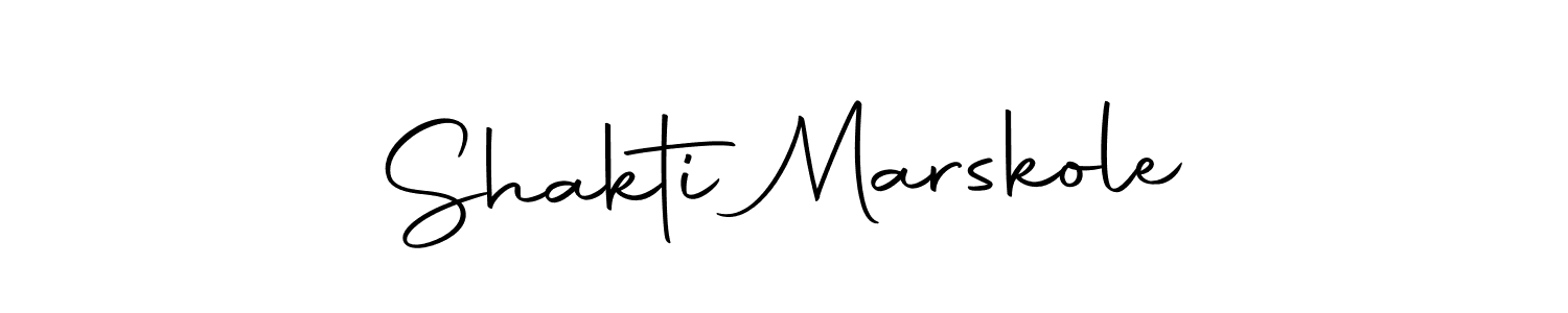 Use a signature maker to create a handwritten signature online. With this signature software, you can design (Autography-DOLnW) your own signature for name Shakti Marskole. Shakti Marskole signature style 10 images and pictures png