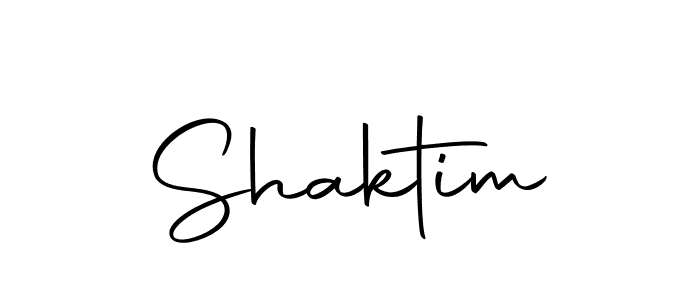 Use a signature maker to create a handwritten signature online. With this signature software, you can design (Autography-DOLnW) your own signature for name Shaktim. Shaktim signature style 10 images and pictures png