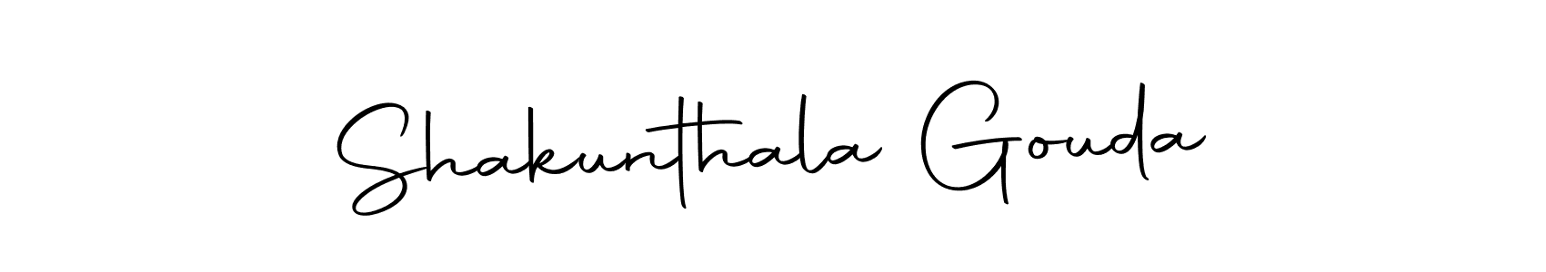 You can use this online signature creator to create a handwritten signature for the name Shakunthala Gouda. This is the best online autograph maker. Shakunthala Gouda signature style 10 images and pictures png