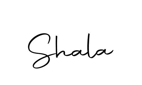 How to make Shala signature? Autography-DOLnW is a professional autograph style. Create handwritten signature for Shala name. Shala signature style 10 images and pictures png