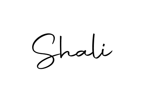 Create a beautiful signature design for name Shali. With this signature (Autography-DOLnW) fonts, you can make a handwritten signature for free. Shali signature style 10 images and pictures png