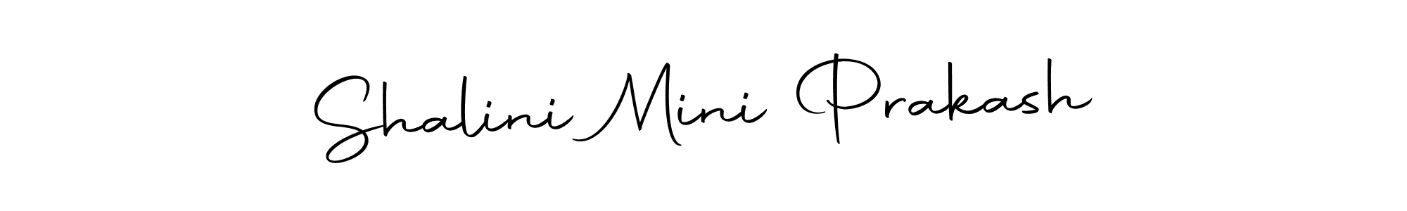 The best way (Autography-DOLnW) to make a short signature is to pick only two or three words in your name. The name Shalini Mini Prakash include a total of six letters. For converting this name. Shalini Mini Prakash signature style 10 images and pictures png