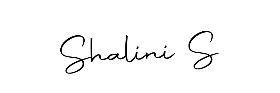 Make a beautiful signature design for name Shalini S. With this signature (Autography-DOLnW) style, you can create a handwritten signature for free. Shalini S signature style 10 images and pictures png