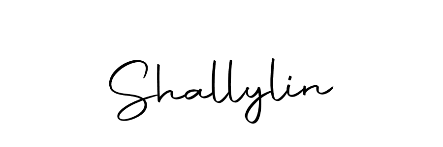 Make a beautiful signature design for name Shallylin. With this signature (Autography-DOLnW) style, you can create a handwritten signature for free. Shallylin signature style 10 images and pictures png