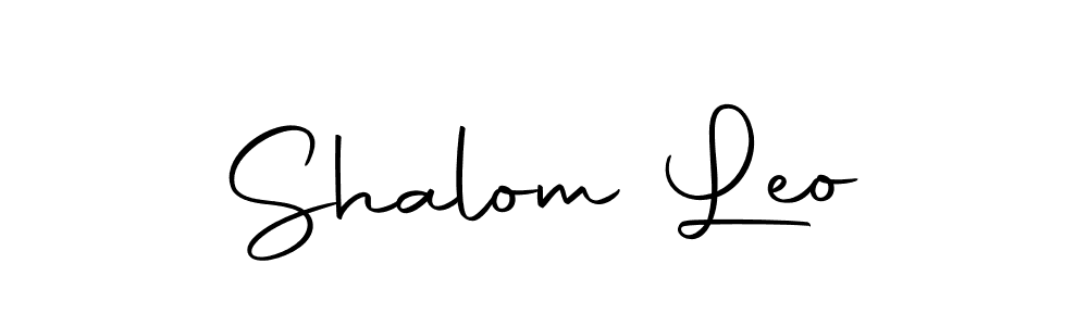 Once you've used our free online signature maker to create your best signature Autography-DOLnW style, it's time to enjoy all of the benefits that Shalom Leo name signing documents. Shalom Leo signature style 10 images and pictures png