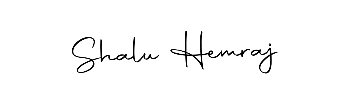 Make a short Shalu Hemraj signature style. Manage your documents anywhere anytime using Autography-DOLnW. Create and add eSignatures, submit forms, share and send files easily. Shalu Hemraj signature style 10 images and pictures png