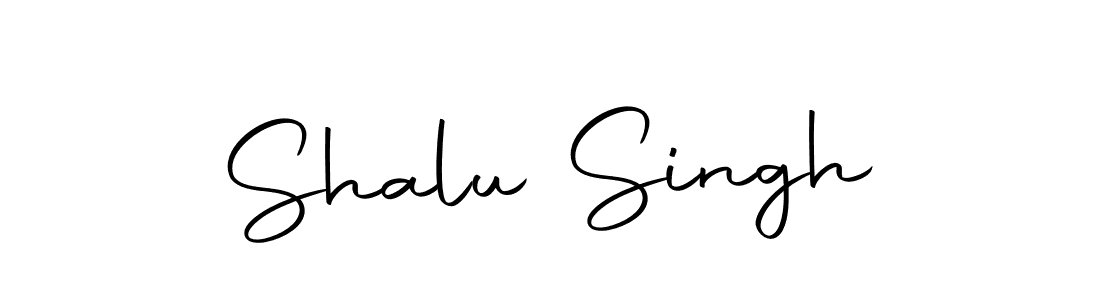 The best way (Autography-DOLnW) to make a short signature is to pick only two or three words in your name. The name Shalu Singh include a total of six letters. For converting this name. Shalu Singh signature style 10 images and pictures png