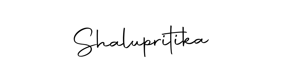 Use a signature maker to create a handwritten signature online. With this signature software, you can design (Autography-DOLnW) your own signature for name Shalupritika. Shalupritika signature style 10 images and pictures png