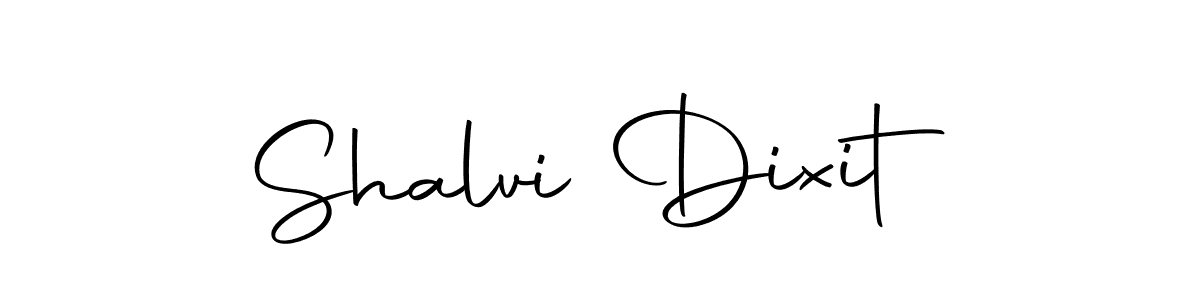 How to make Shalvi Dixit name signature. Use Autography-DOLnW style for creating short signs online. This is the latest handwritten sign. Shalvi Dixit signature style 10 images and pictures png