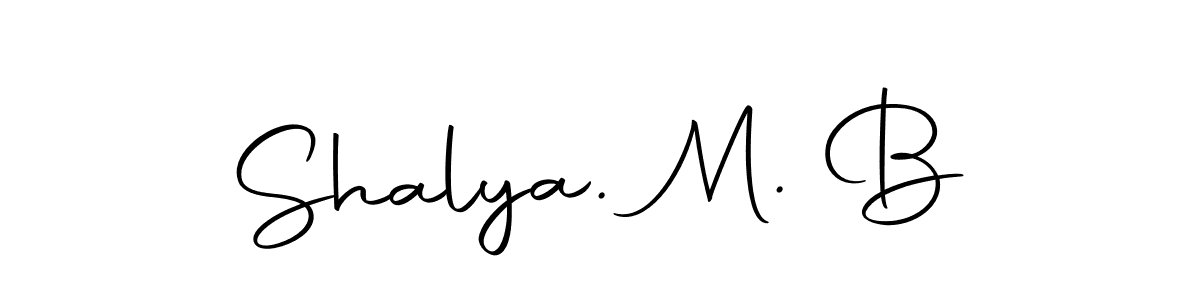 Autography-DOLnW is a professional signature style that is perfect for those who want to add a touch of class to their signature. It is also a great choice for those who want to make their signature more unique. Get Shalya. M. B name to fancy signature for free. Shalya. M. B signature style 10 images and pictures png