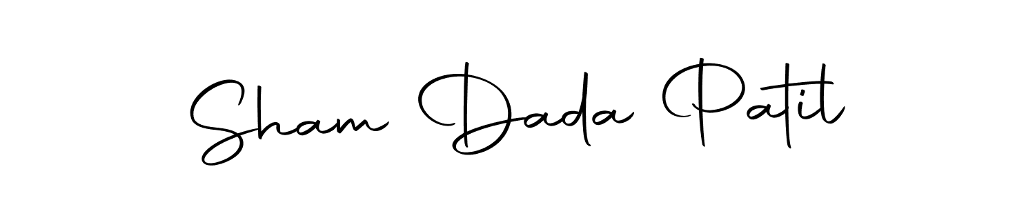 Make a short Sham Dada Patil signature style. Manage your documents anywhere anytime using Autography-DOLnW. Create and add eSignatures, submit forms, share and send files easily. Sham Dada Patil signature style 10 images and pictures png