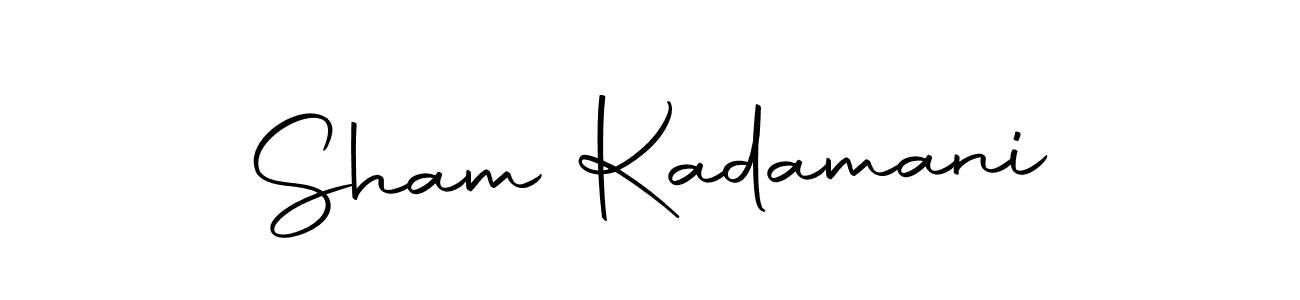 Once you've used our free online signature maker to create your best signature Autography-DOLnW style, it's time to enjoy all of the benefits that Sham Kadamani name signing documents. Sham Kadamani signature style 10 images and pictures png