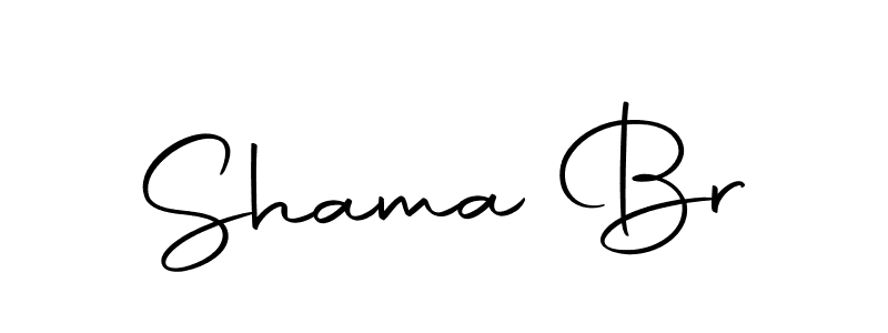 You should practise on your own different ways (Autography-DOLnW) to write your name (Shama Br) in signature. don't let someone else do it for you. Shama Br signature style 10 images and pictures png