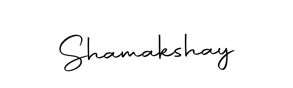 Similarly Autography-DOLnW is the best handwritten signature design. Signature creator online .You can use it as an online autograph creator for name Shamakshay. Shamakshay signature style 10 images and pictures png