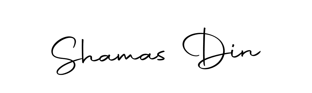 Shamas Din stylish signature style. Best Handwritten Sign (Autography-DOLnW) for my name. Handwritten Signature Collection Ideas for my name Shamas Din. Shamas Din signature style 10 images and pictures png