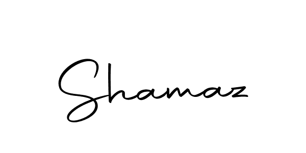 Use a signature maker to create a handwritten signature online. With this signature software, you can design (Autography-DOLnW) your own signature for name Shamaz. Shamaz signature style 10 images and pictures png