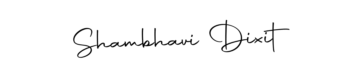 How to make Shambhavi Dixit name signature. Use Autography-DOLnW style for creating short signs online. This is the latest handwritten sign. Shambhavi Dixit signature style 10 images and pictures png