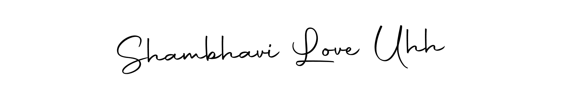 Similarly Autography-DOLnW is the best handwritten signature design. Signature creator online .You can use it as an online autograph creator for name Shambhavi Love Uhh. Shambhavi Love Uhh signature style 10 images and pictures png