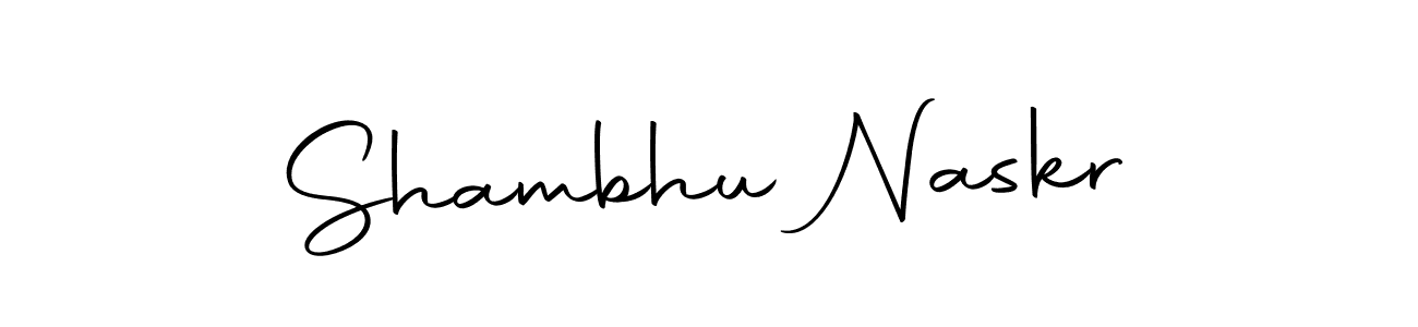 Shambhu Naskr stylish signature style. Best Handwritten Sign (Autography-DOLnW) for my name. Handwritten Signature Collection Ideas for my name Shambhu Naskr. Shambhu Naskr signature style 10 images and pictures png