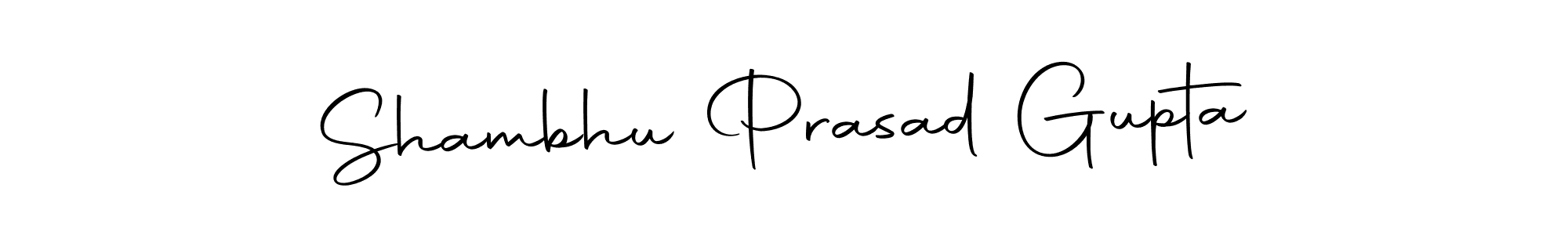 Use a signature maker to create a handwritten signature online. With this signature software, you can design (Autography-DOLnW) your own signature for name Shambhu Prasad Gupta. Shambhu Prasad Gupta signature style 10 images and pictures png