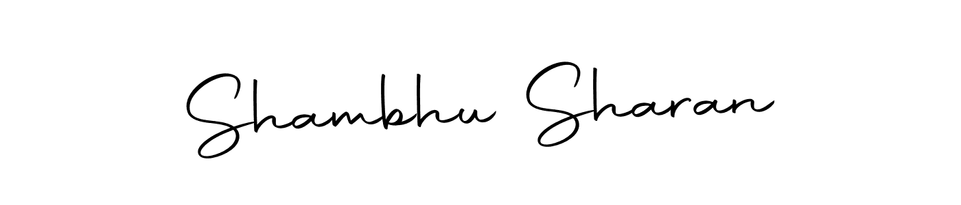 Create a beautiful signature design for name Shambhu Sharan. With this signature (Autography-DOLnW) fonts, you can make a handwritten signature for free. Shambhu Sharan signature style 10 images and pictures png