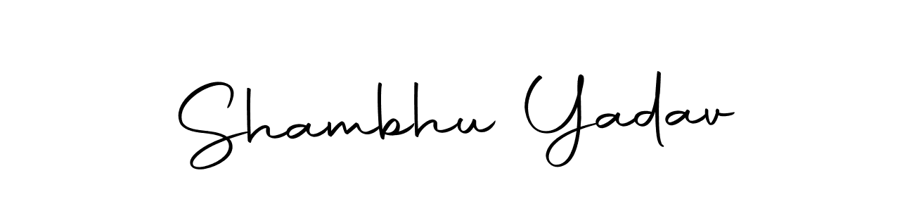 Here are the top 10 professional signature styles for the name Shambhu Yadav. These are the best autograph styles you can use for your name. Shambhu Yadav signature style 10 images and pictures png