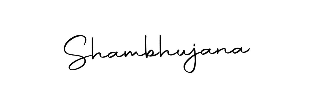Once you've used our free online signature maker to create your best signature Autography-DOLnW style, it's time to enjoy all of the benefits that Shambhujana name signing documents. Shambhujana signature style 10 images and pictures png