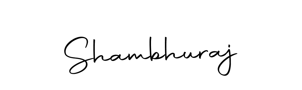 Use a signature maker to create a handwritten signature online. With this signature software, you can design (Autography-DOLnW) your own signature for name Shambhuraj. Shambhuraj signature style 10 images and pictures png