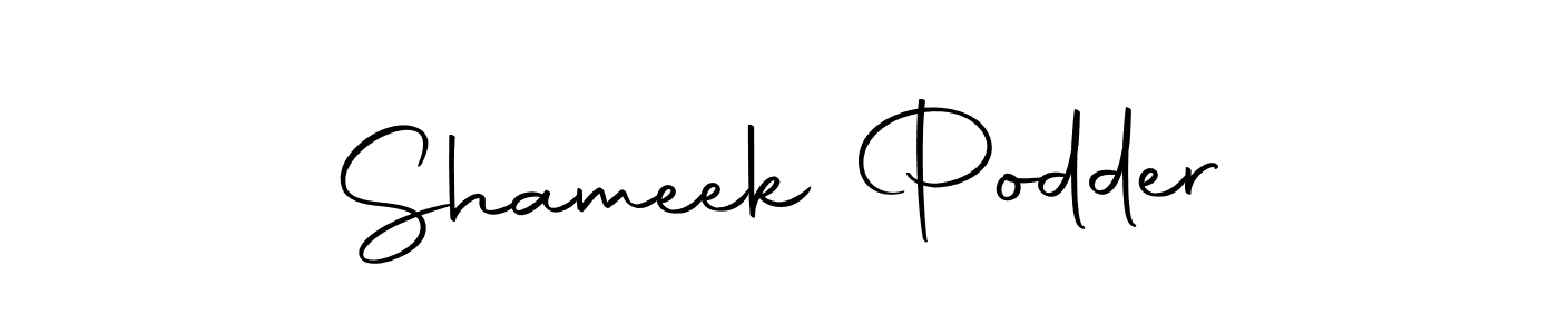 Once you've used our free online signature maker to create your best signature Autography-DOLnW style, it's time to enjoy all of the benefits that Shameek Podder name signing documents. Shameek Podder signature style 10 images and pictures png