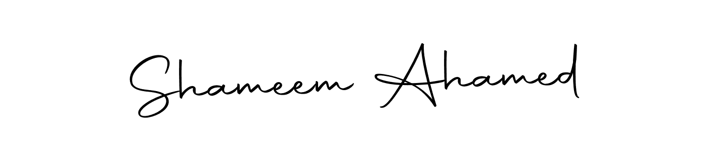 How to make Shameem Ahamed signature? Autography-DOLnW is a professional autograph style. Create handwritten signature for Shameem Ahamed name. Shameem Ahamed signature style 10 images and pictures png