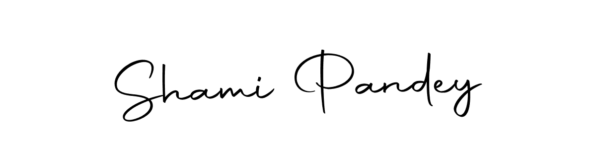 Also we have Shami Pandey name is the best signature style. Create professional handwritten signature collection using Autography-DOLnW autograph style. Shami Pandey signature style 10 images and pictures png
