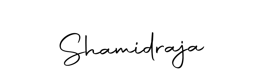 Similarly Autography-DOLnW is the best handwritten signature design. Signature creator online .You can use it as an online autograph creator for name Shamidraja. Shamidraja signature style 10 images and pictures png