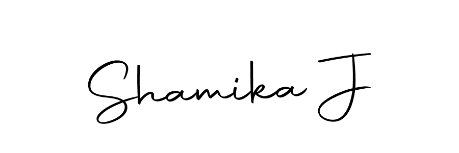 Autography-DOLnW is a professional signature style that is perfect for those who want to add a touch of class to their signature. It is also a great choice for those who want to make their signature more unique. Get Shamika J name to fancy signature for free. Shamika J signature style 10 images and pictures png