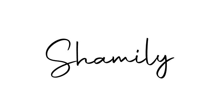 Here are the top 10 professional signature styles for the name Shamily. These are the best autograph styles you can use for your name. Shamily signature style 10 images and pictures png