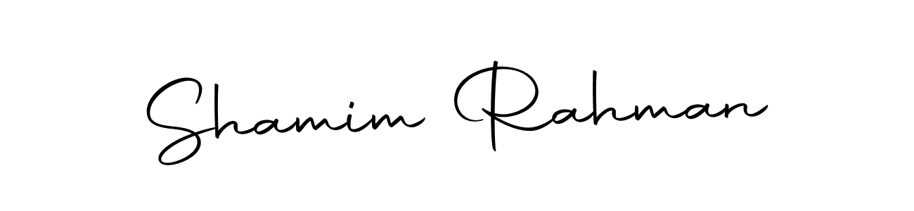 The best way (Autography-DOLnW) to make a short signature is to pick only two or three words in your name. The name Shamim Rahman include a total of six letters. For converting this name. Shamim Rahman signature style 10 images and pictures png