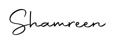 You should practise on your own different ways (Autography-DOLnW) to write your name (Shamreen) in signature. Don't let someone else do it for you. Shamreen signature style 10 images and pictures png
