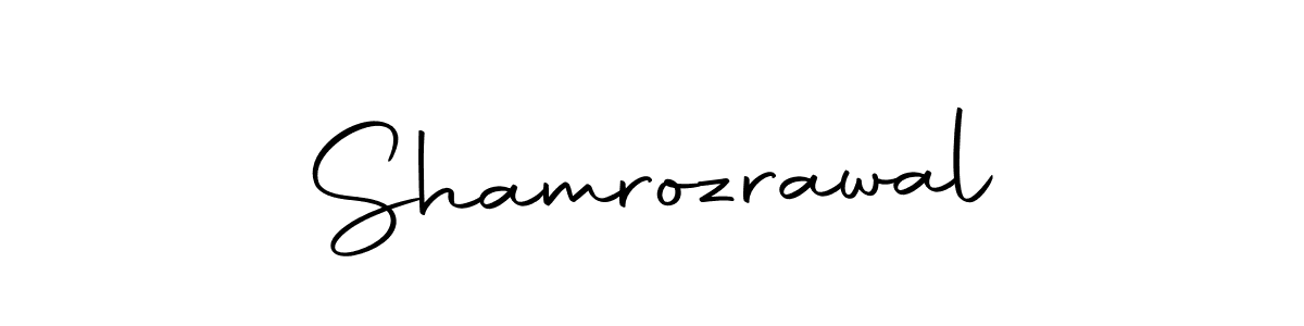 It looks lik you need a new signature style for name Shamrozrawal. Design unique handwritten (Autography-DOLnW) signature with our free signature maker in just a few clicks. Shamrozrawal signature style 10 images and pictures png