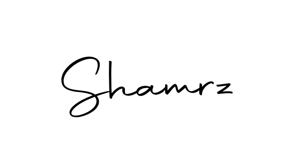 if you are searching for the best signature style for your name Shamrz. so please give up your signature search. here we have designed multiple signature styles  using Autography-DOLnW. Shamrz signature style 10 images and pictures png