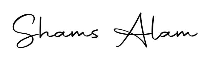 Practice writing Shams Alam with the flow of Autography-DOLnW lettering. A fantastic source of inspiration for developing your personal signature style. Shams Alam signature style 10 images and pictures png