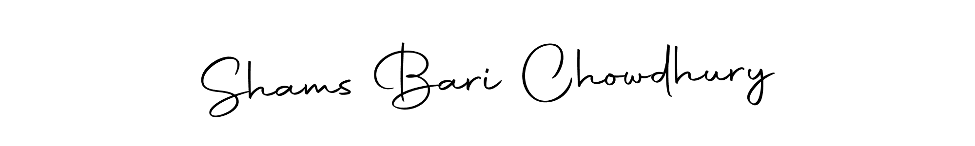The best way (Autography-DOLnW) to make a short signature is to pick only two or three words in your name. The name Shams Bari Chowdhury include a total of six letters. For converting this name. Shams Bari Chowdhury signature style 10 images and pictures png