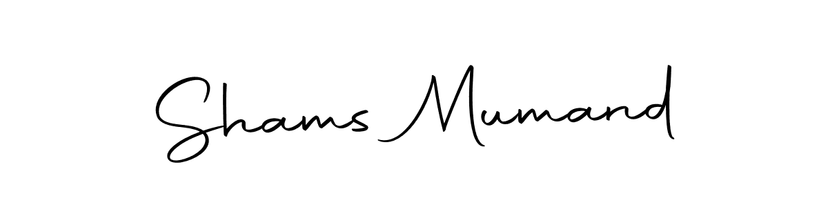 How to make Shams Mumand signature? Autography-DOLnW is a professional autograph style. Create handwritten signature for Shams Mumand name. Shams Mumand signature style 10 images and pictures png