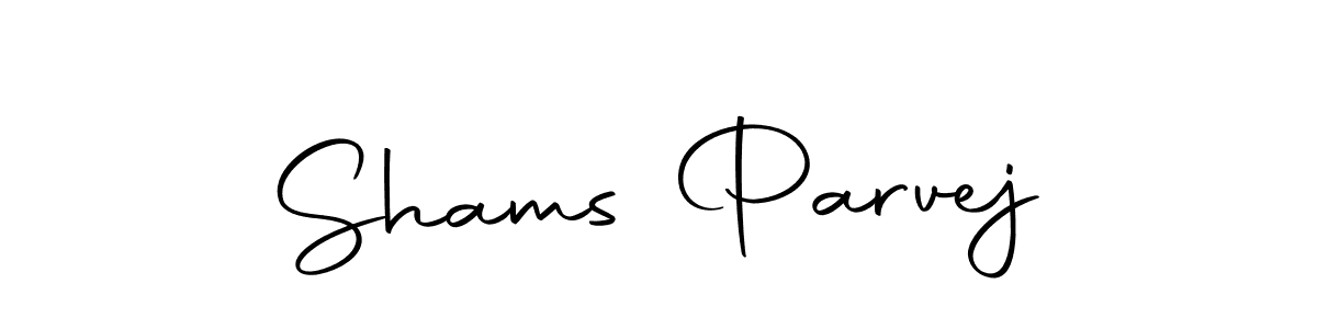 Create a beautiful signature design for name Shams Parvej. With this signature (Autography-DOLnW) fonts, you can make a handwritten signature for free. Shams Parvej signature style 10 images and pictures png