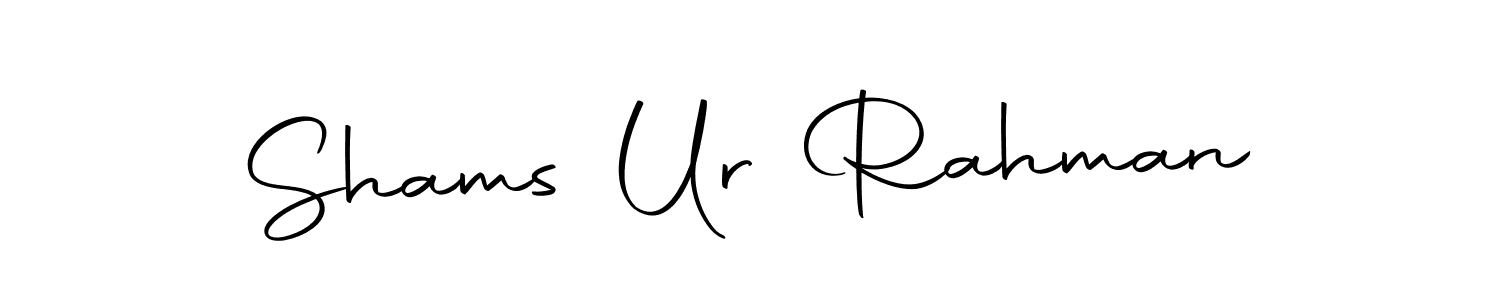 Make a beautiful signature design for name Shams Ur Rahman. Use this online signature maker to create a handwritten signature for free. Shams Ur Rahman signature style 10 images and pictures png