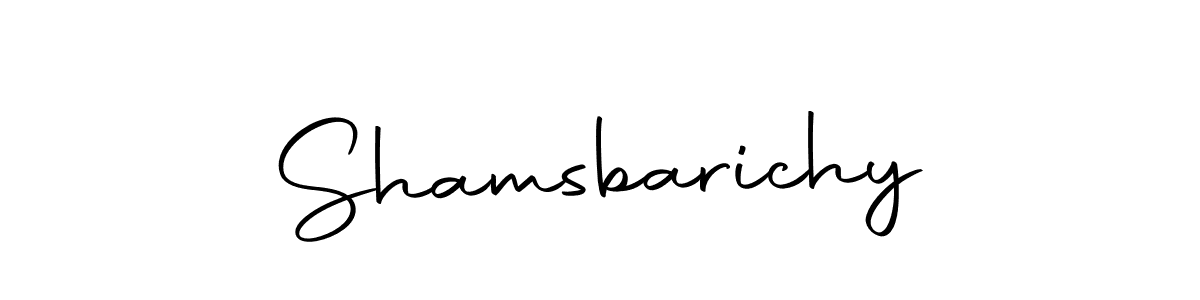 Design your own signature with our free online signature maker. With this signature software, you can create a handwritten (Autography-DOLnW) signature for name Shamsbarichy. Shamsbarichy signature style 10 images and pictures png